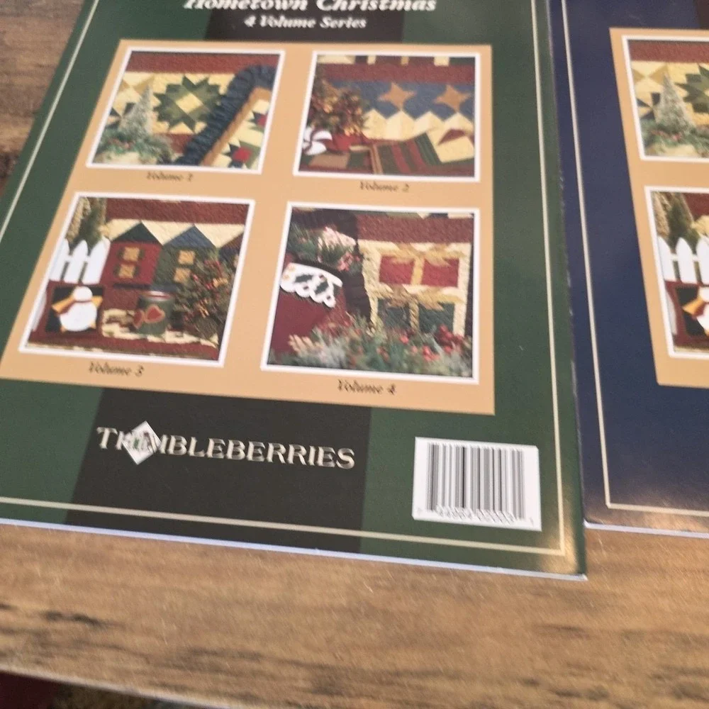 Thimbleberries Hometown‎ Christmas Lot of 3 Volumes 2, 3 & 4 Recipes Quilting